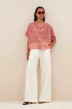 By bar Chemisiers<alex love blouse | love print