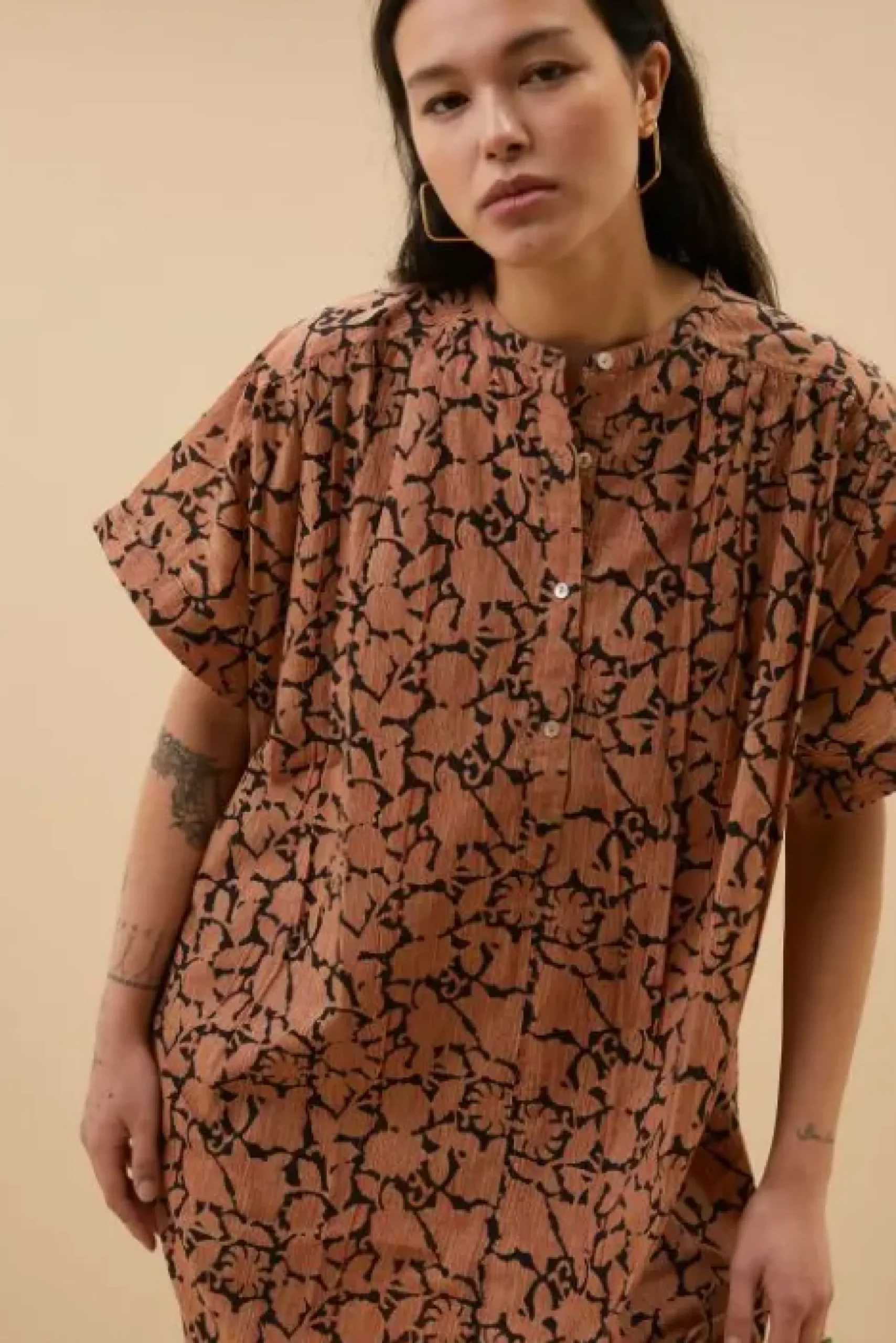 By bar Robes<amber anika dress | anika print