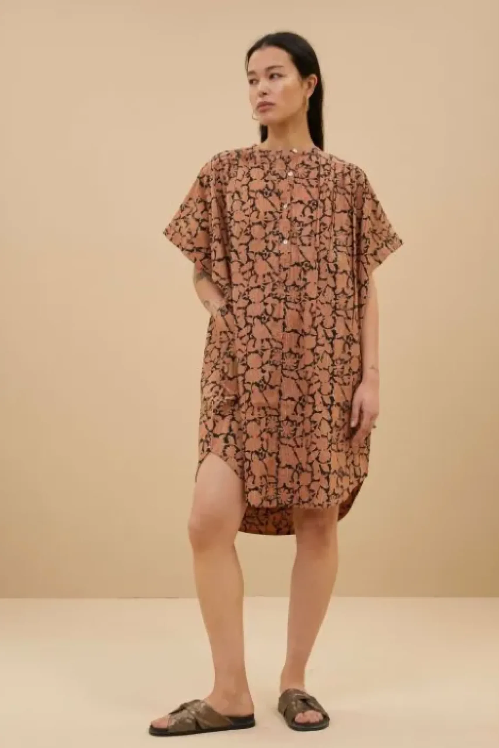 By bar Robes<amber anika dress | anika print