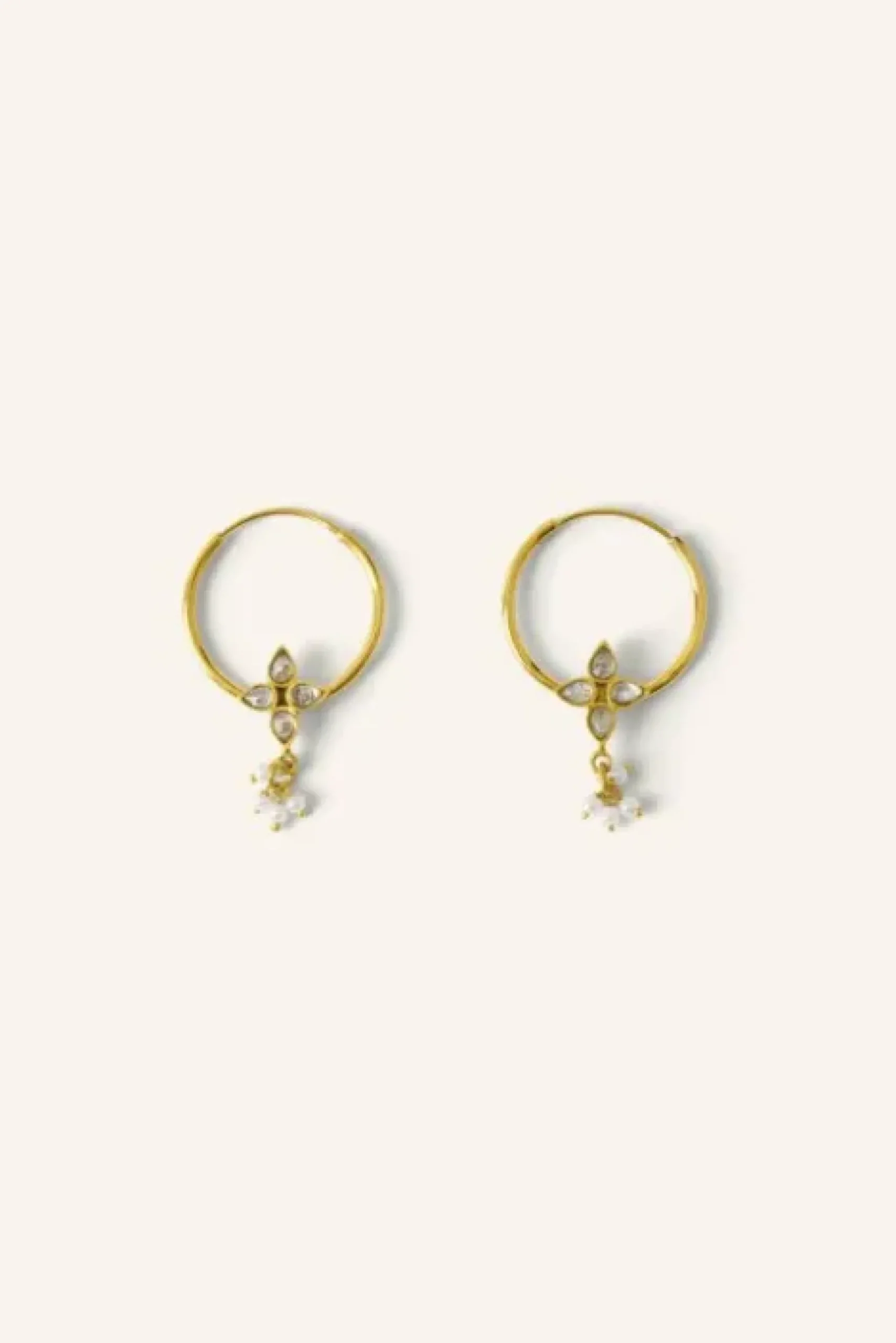By bar Boucles D'oreilles<asha earring | crystal