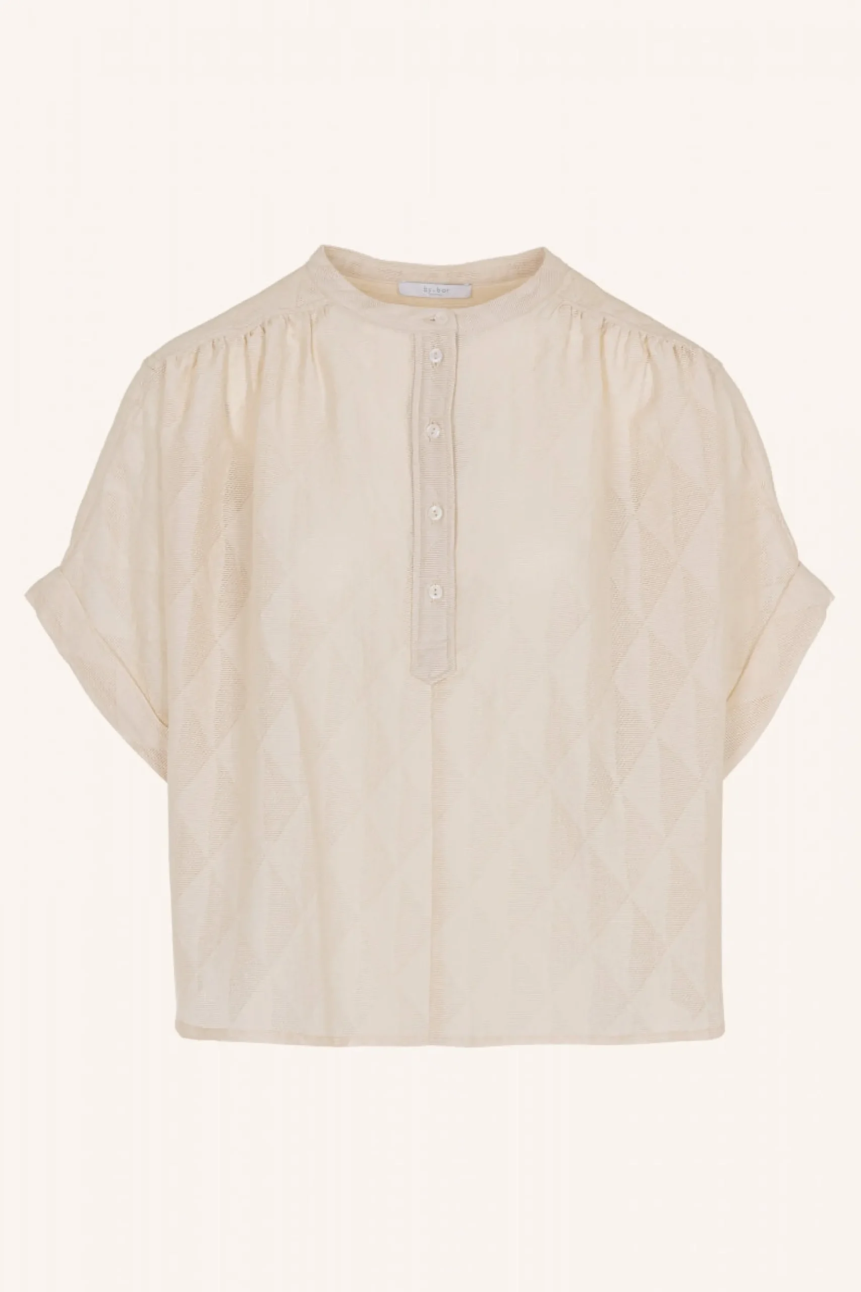 By bar Chemisiers<axel geo blouse | chalk