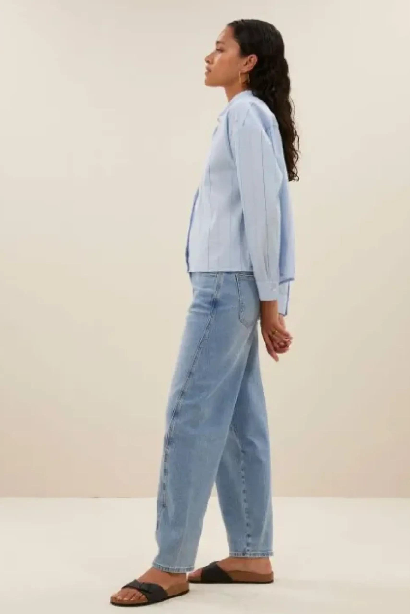 By bar Jeans|Pantalon<begum denim pants | light denim