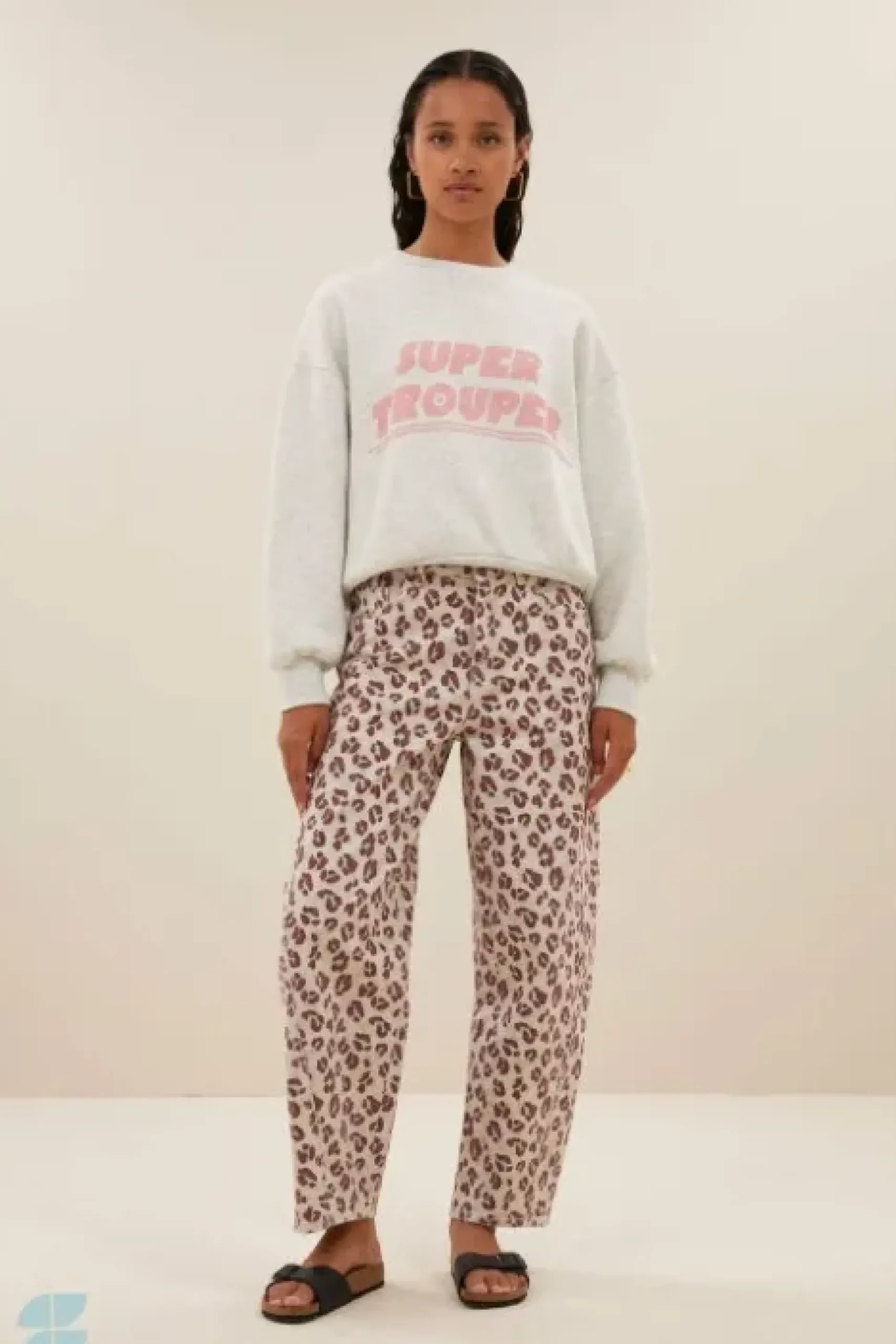 By bar Jeans|Pantalon<begum pink cheetah pants | pink cheetah print