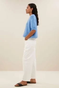 By bar Jeans|Pantalon<begum white pants | white