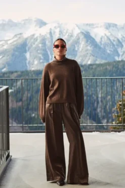 By bar Pantalon<benji metallic pants | bronze