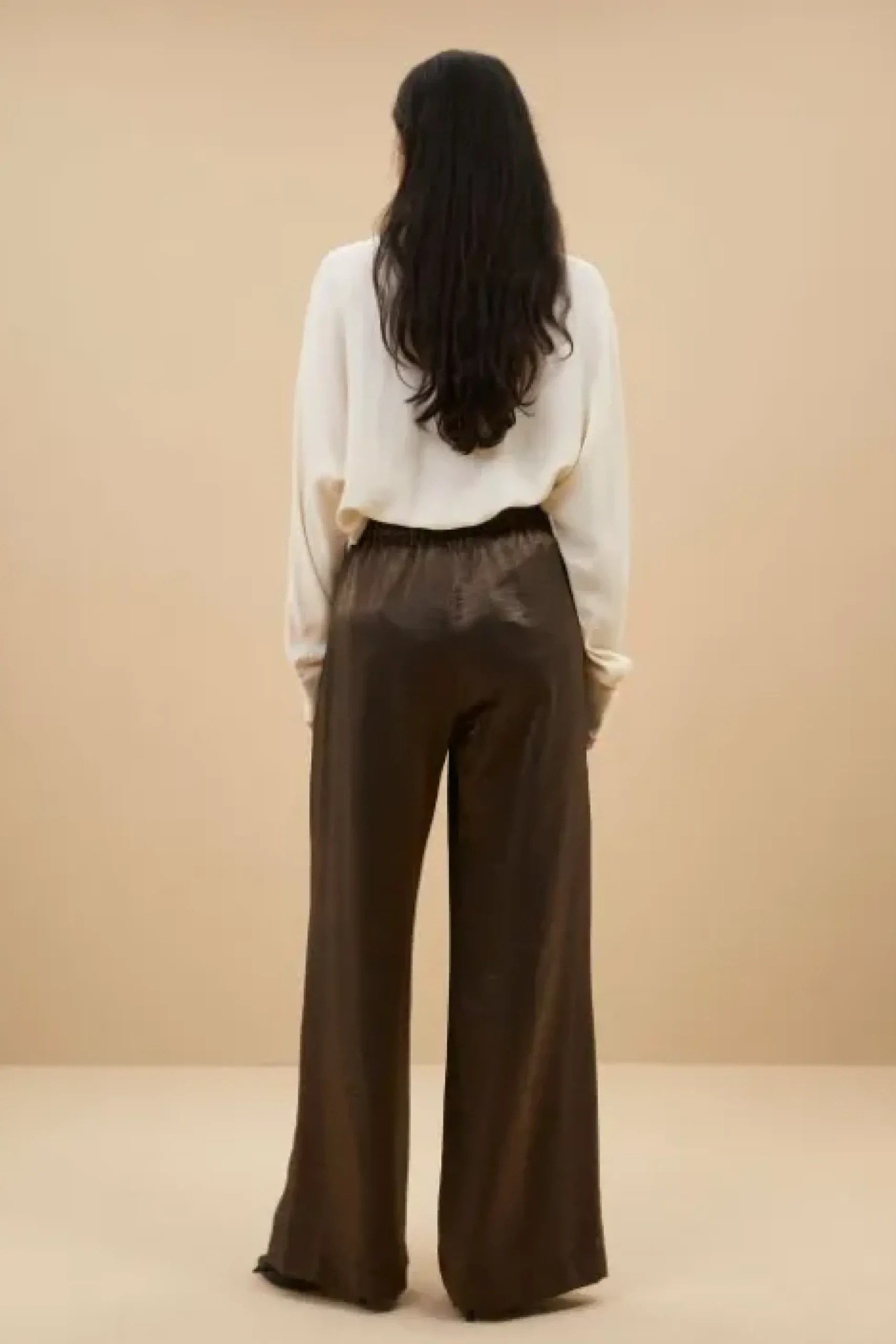 By bar Pantalon<benji metallic pants | bronze