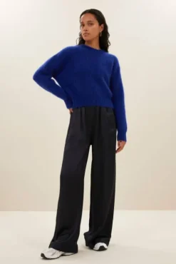By bar Pantalon<benji satin pants | midnight