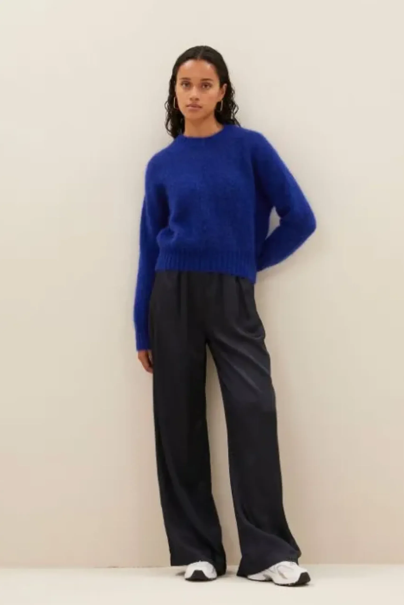By bar Pantalon<benji satin pants | midnight