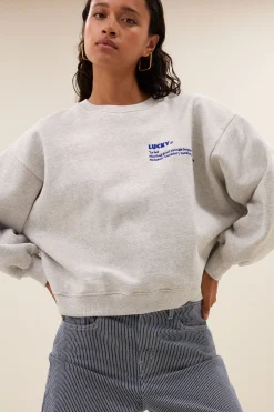 By bar Pulls|Maillots<bibi heavy sweater | light grey melee