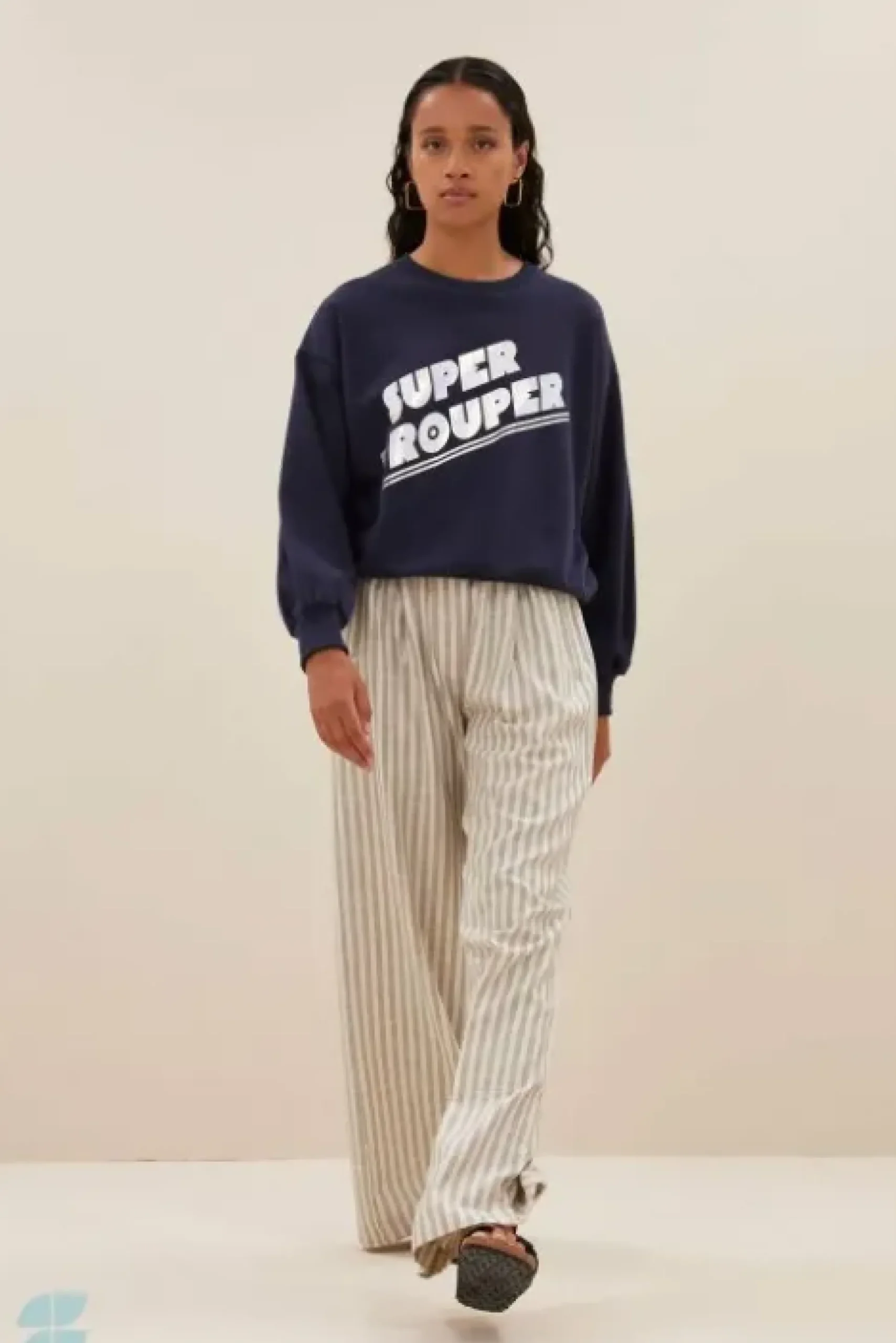 By bar Pulls|Maillots<bibi super sweater | uniform blue