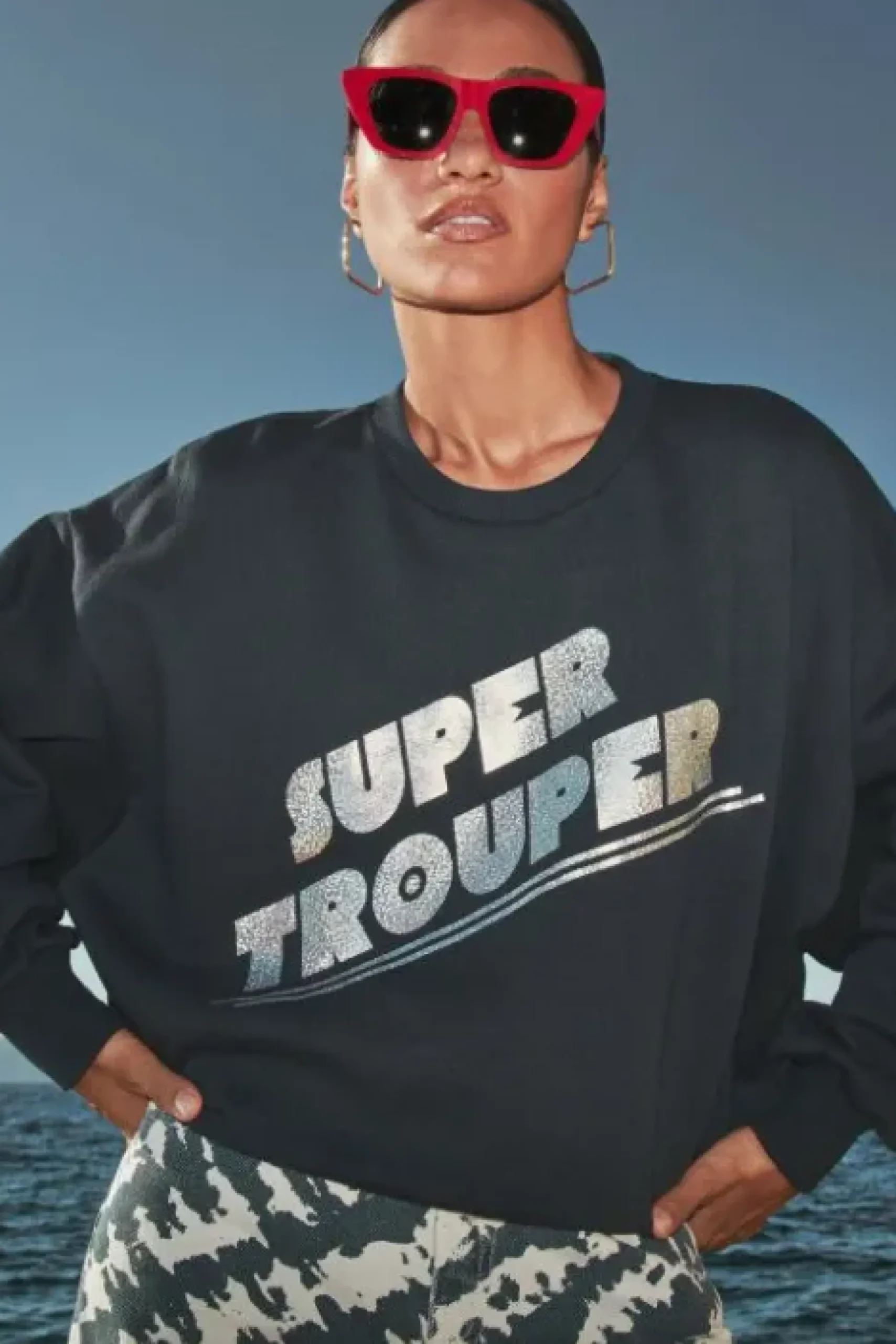 By bar Pulls|Maillots<bibi super sweater | uniform blue
