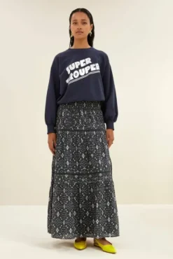 By bar Pulls|Maillots<bibi super sweater | uniform blue