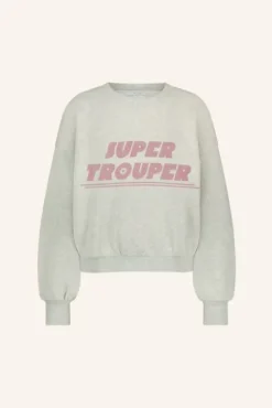 By bar Pulls|Maillots<bibi trouper sweater | light grey melee