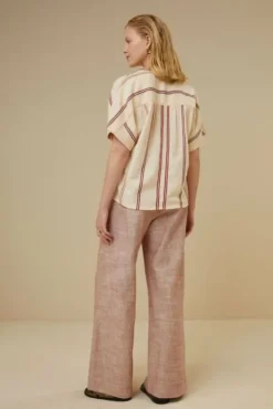 By bar Chemisiers<bo athia blouse | grenache