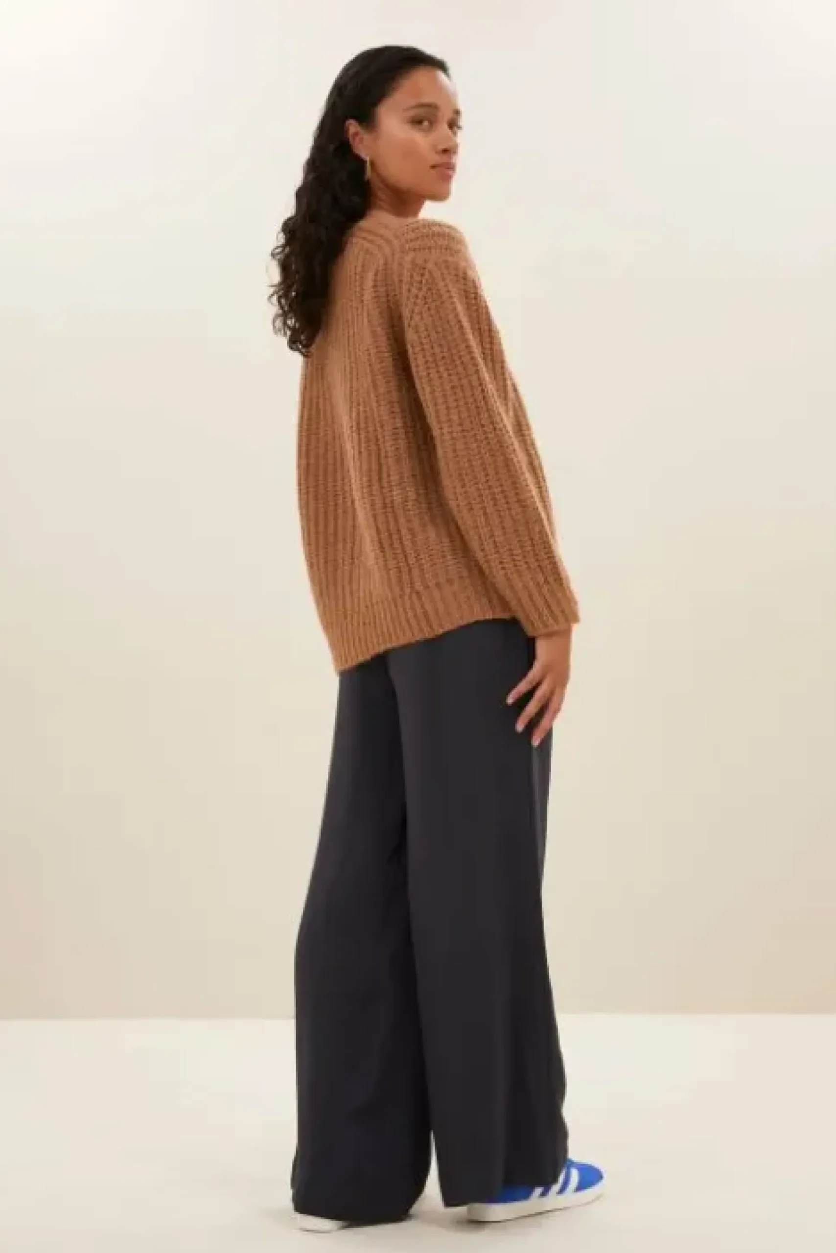 By bar Gilets<bobbi cardigan | camel
