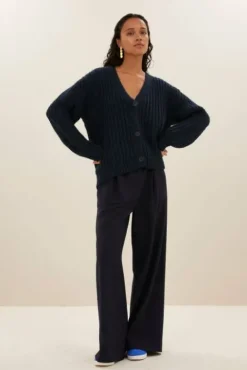 By bar Gilets<bobbi cardigan | navy