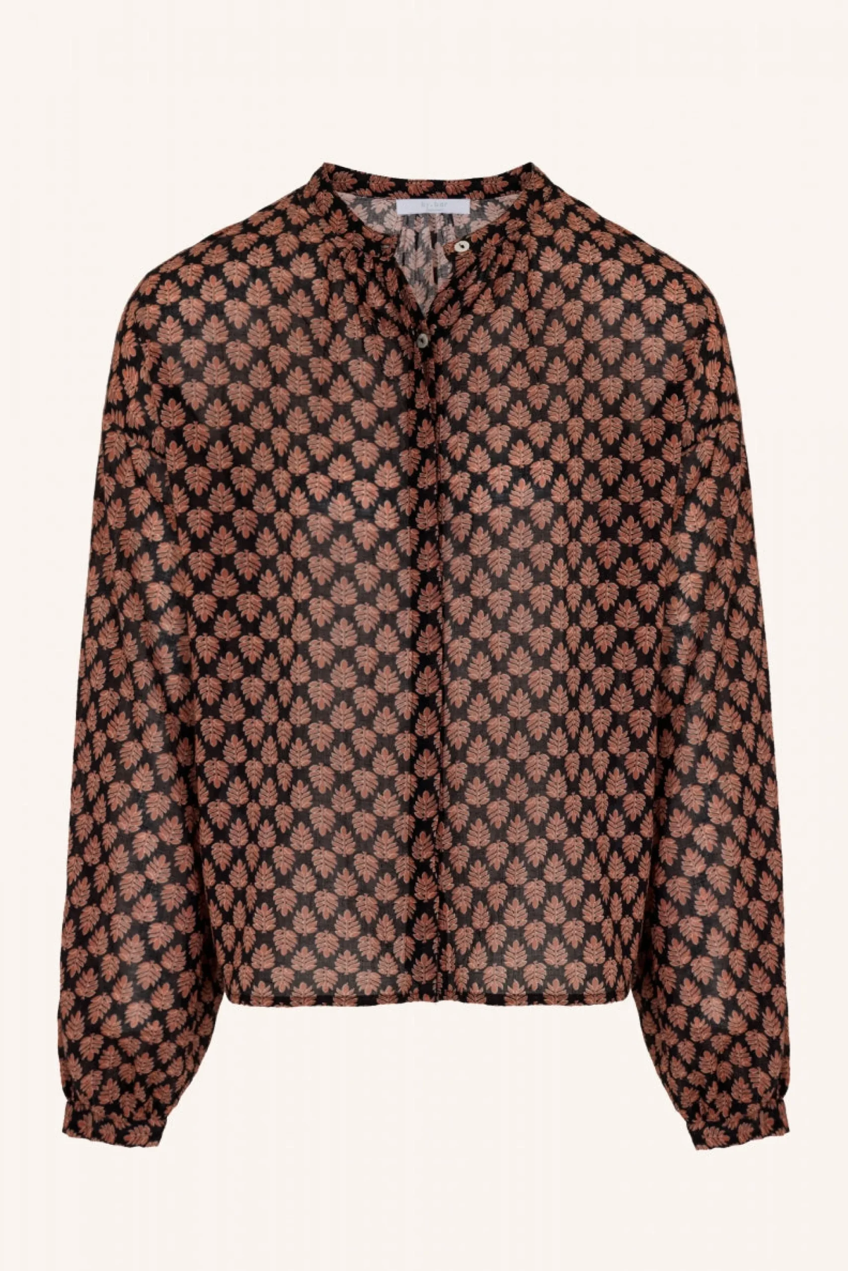 By bar Chemisiers<cecile leaf blouse | leaf print