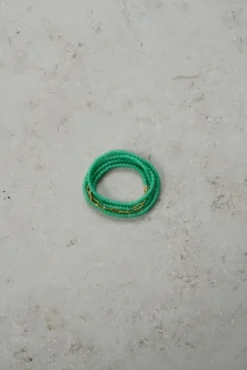 By bar Bijoux<daisy bracelet | emerald