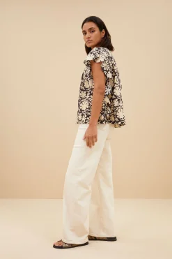 By bar Chemisiers<danee veda blouse | veda print