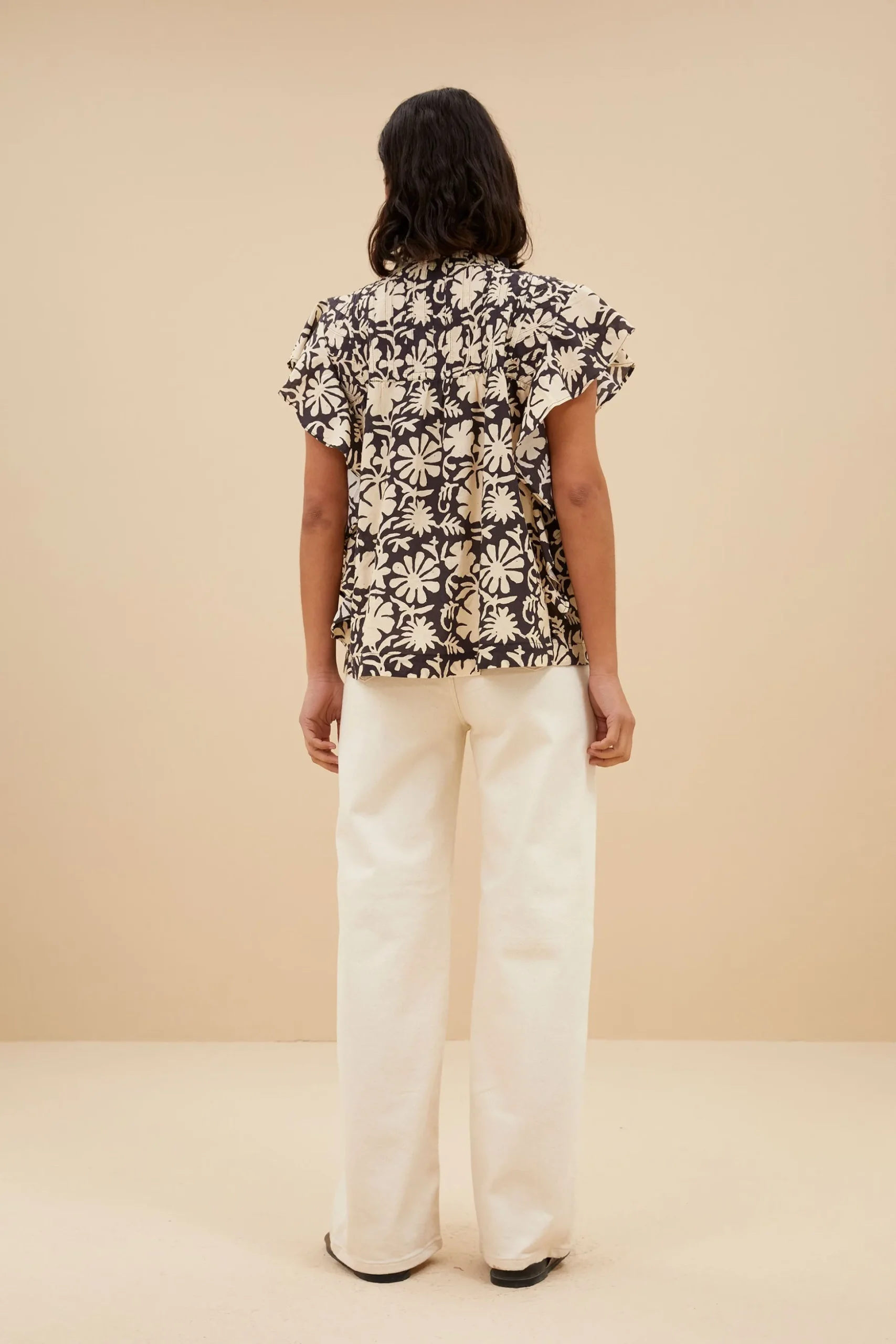 By bar Chemisiers<danee veda blouse | veda print