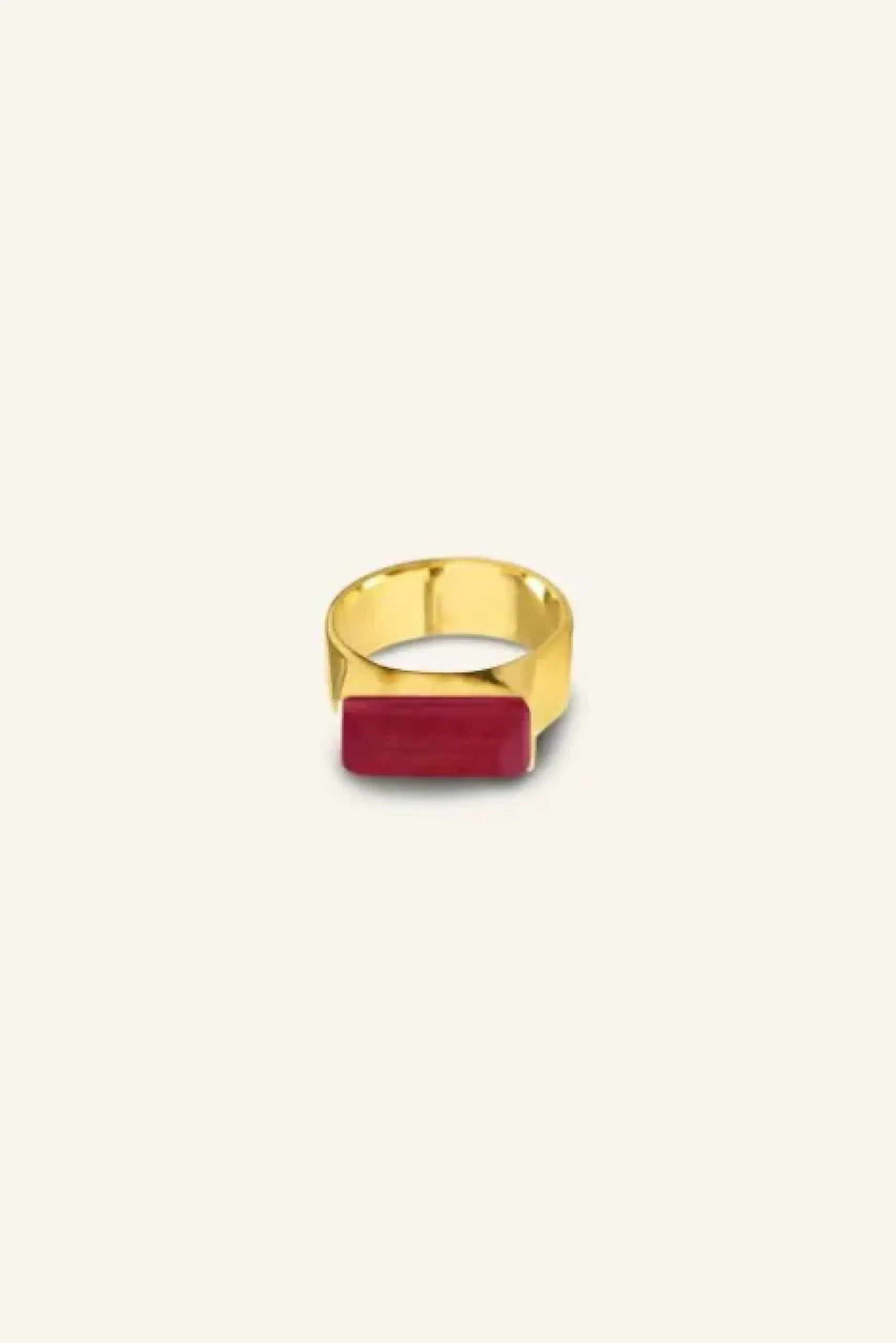 By bar Bijoux<deva ring | ruby