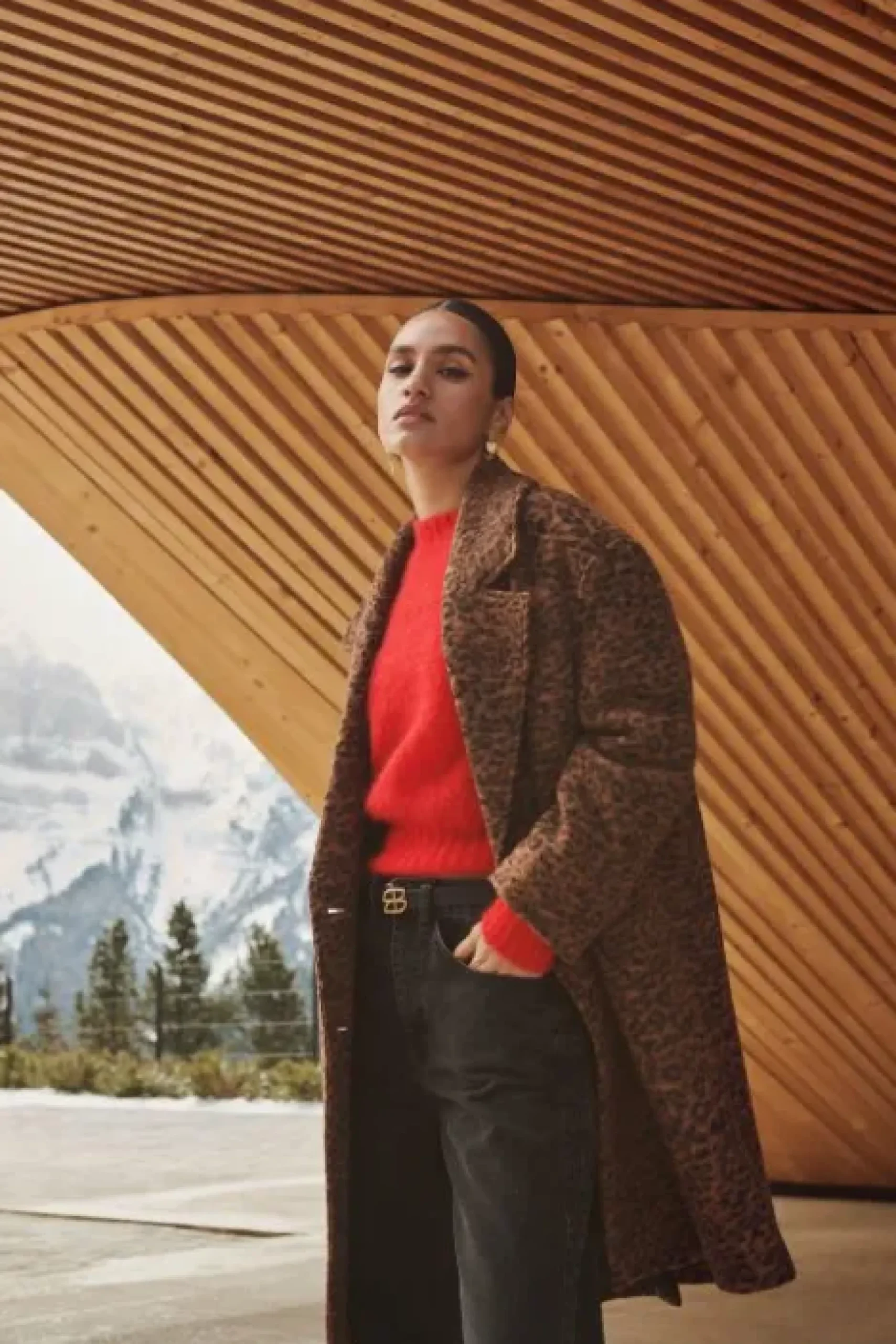 By bar Vestes<dore leo coat | leopard