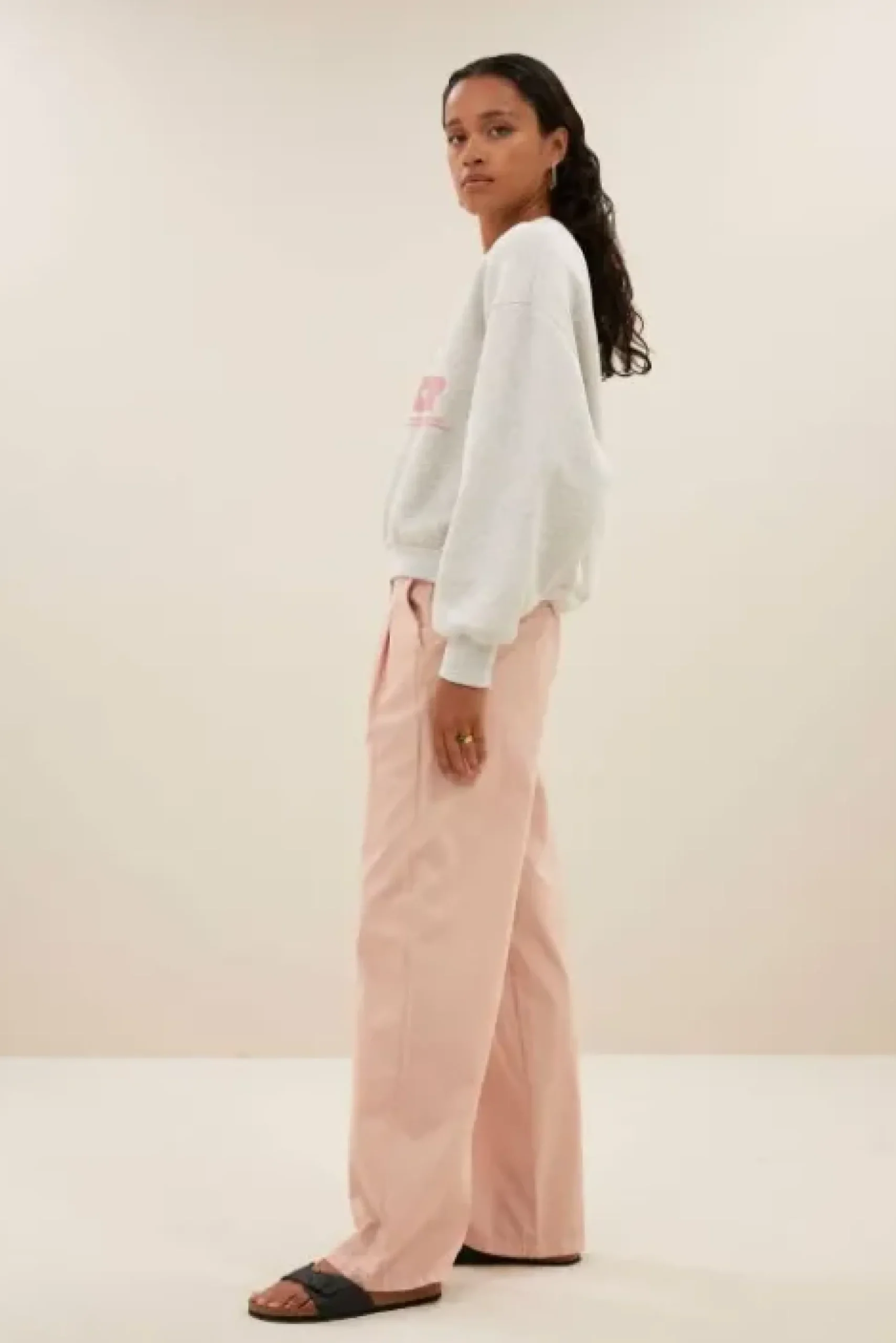 By bar Pantalon<dune pants | light pink