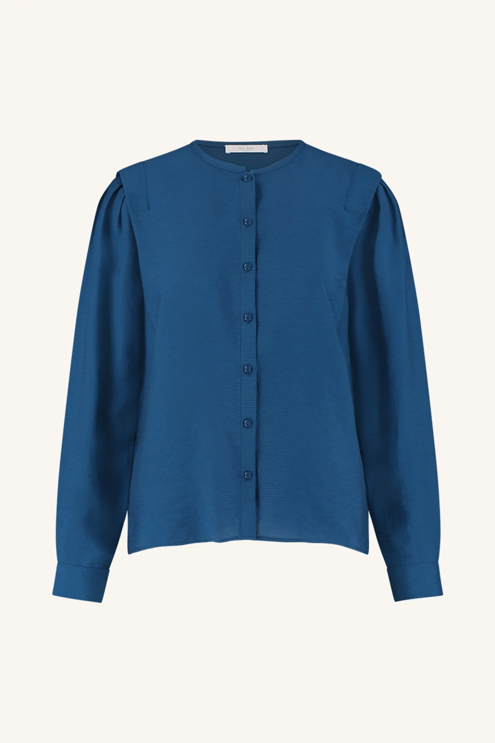 By bar Chemisiers<erin blouse | college navy