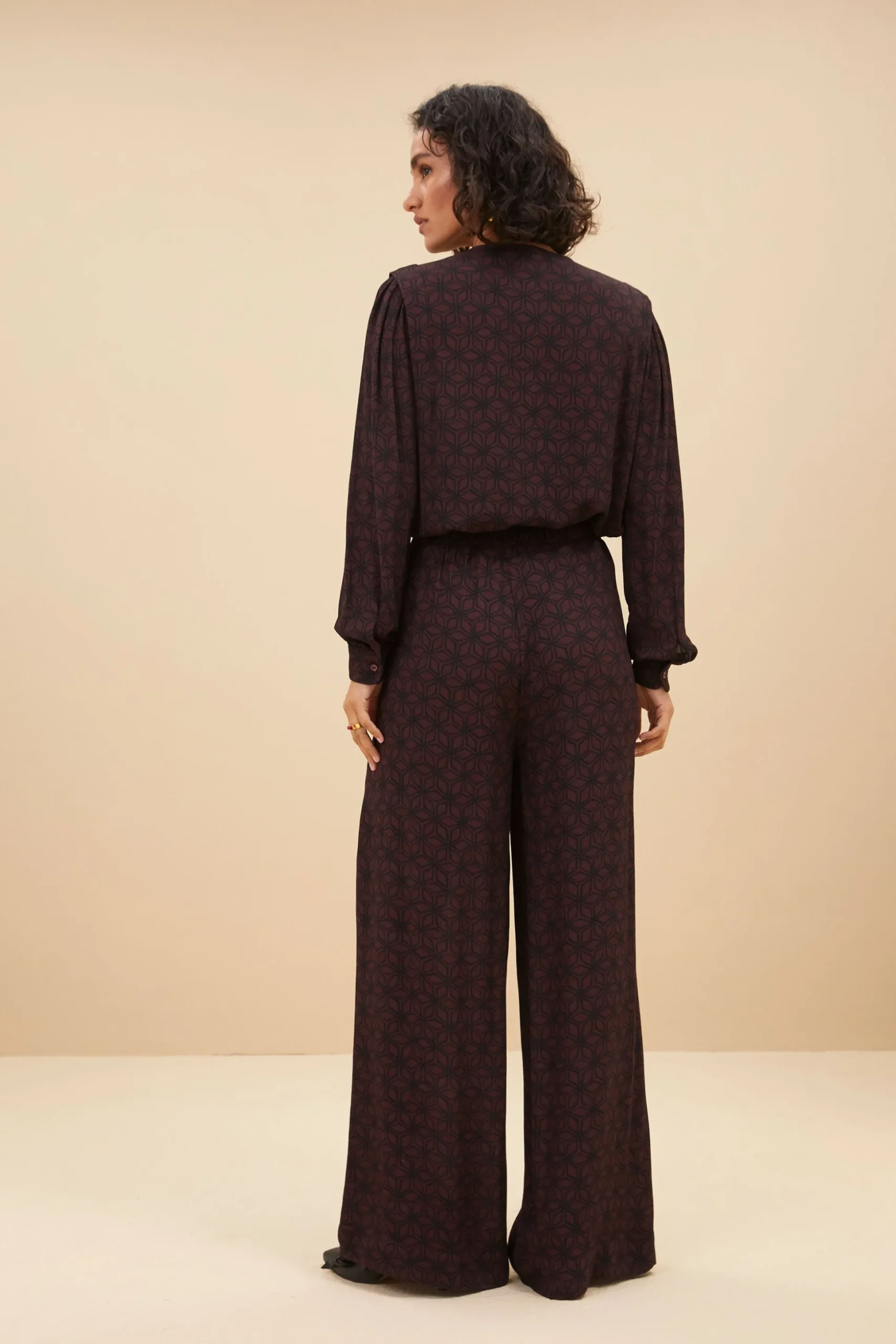 By bar Chemisiers<erin contiki blouse | contiki print
