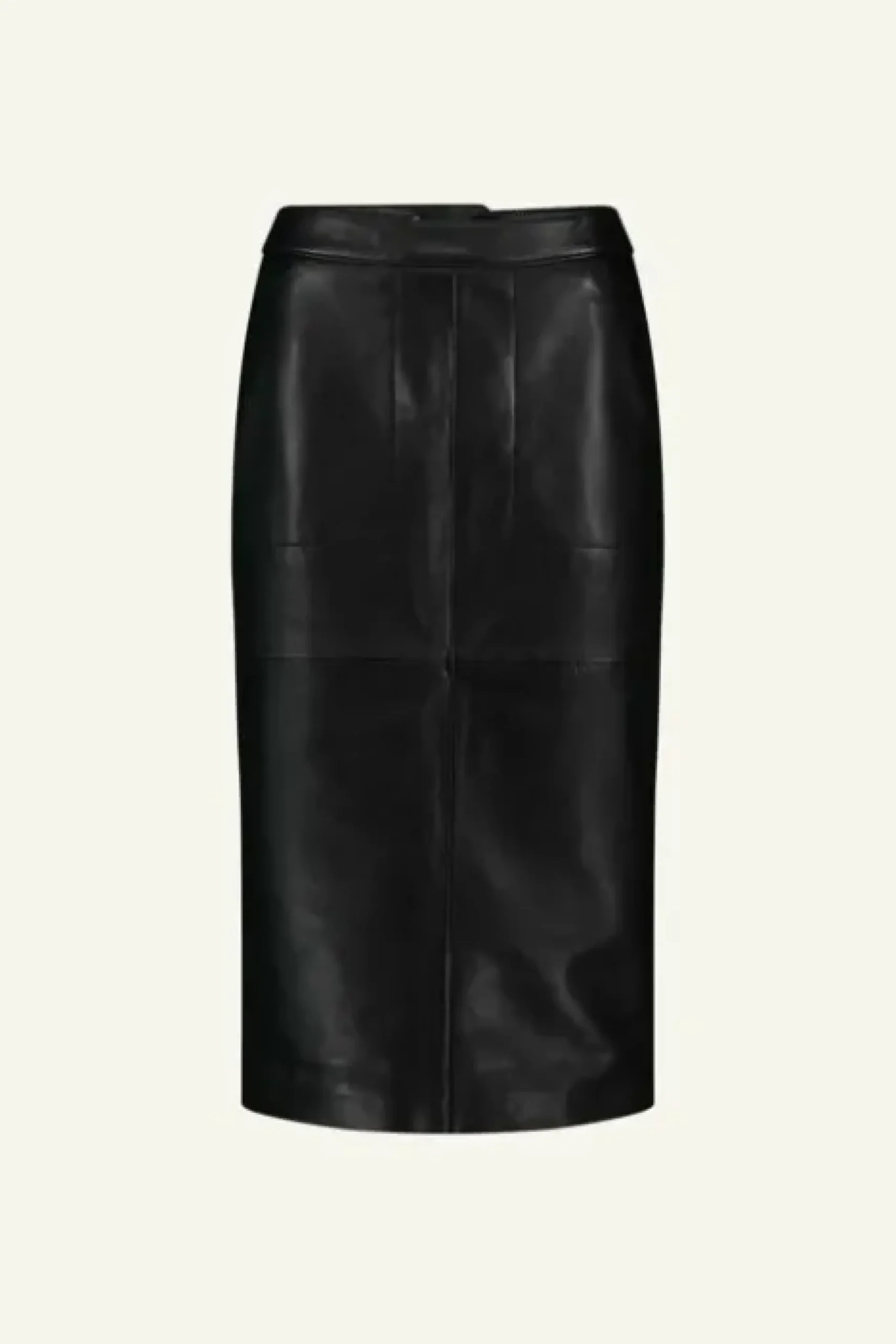 By bar Jupes<frenkie leather skirt | black