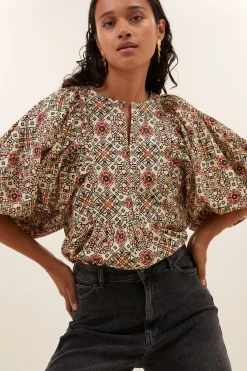 By bar Chemisiers<gabie rohin blouse | rohin print