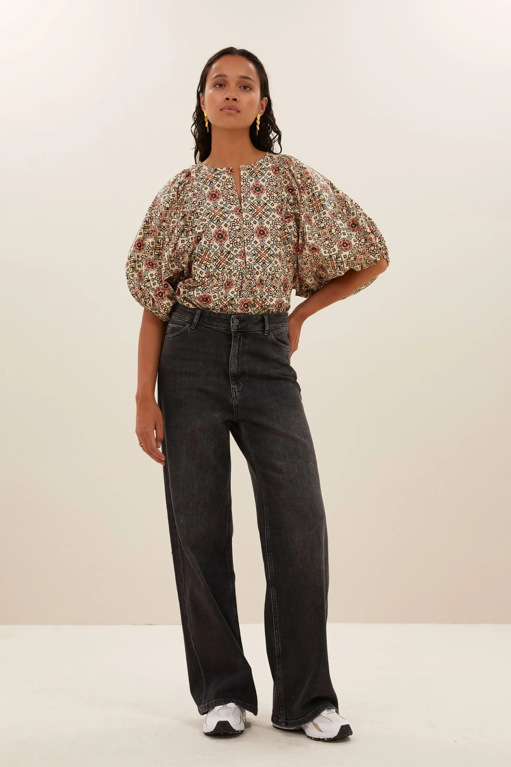 By bar Chemisiers<gabie rohin blouse | rohin print