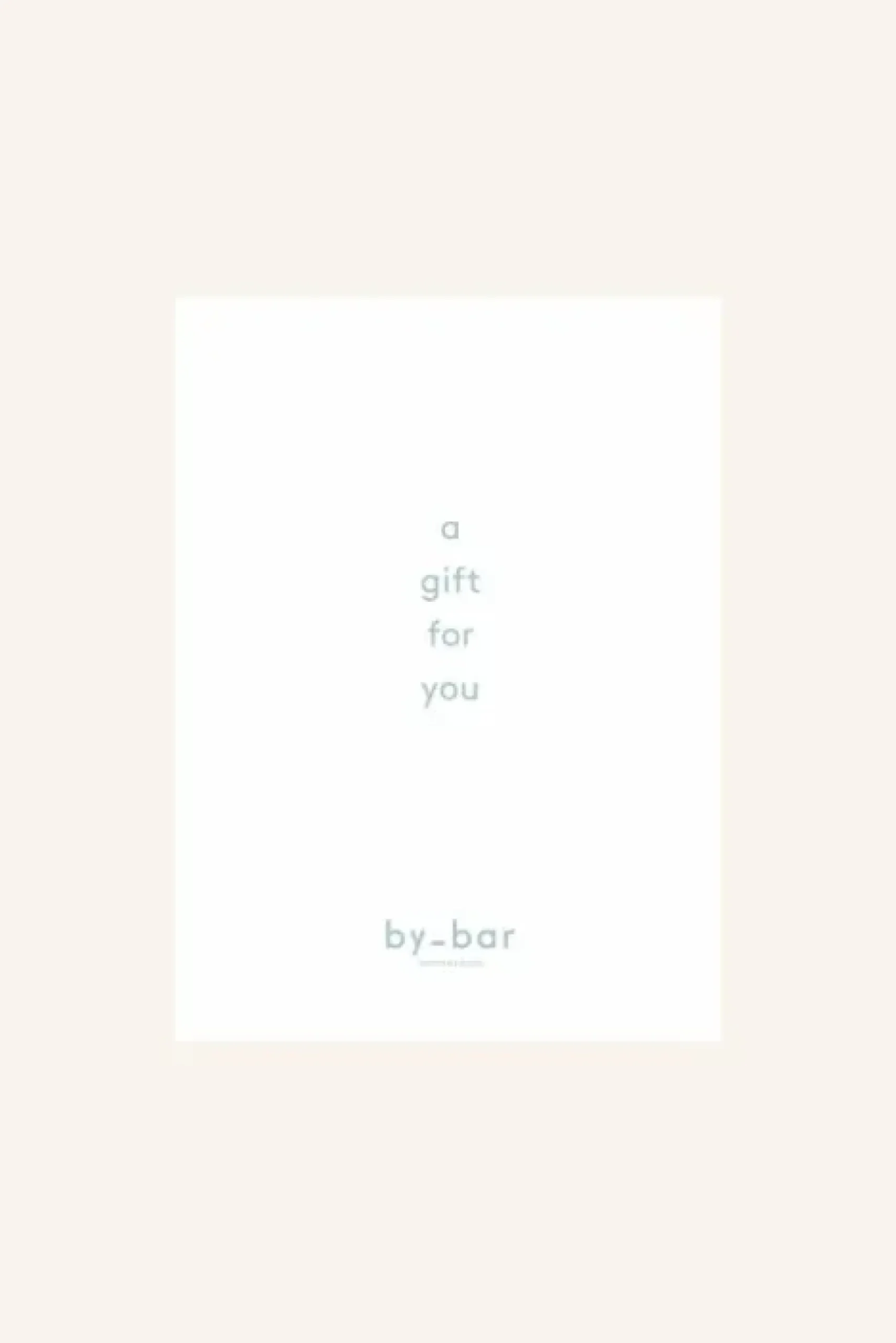 By bar Cartes Cadeaux<Giftcard 100 | multi
