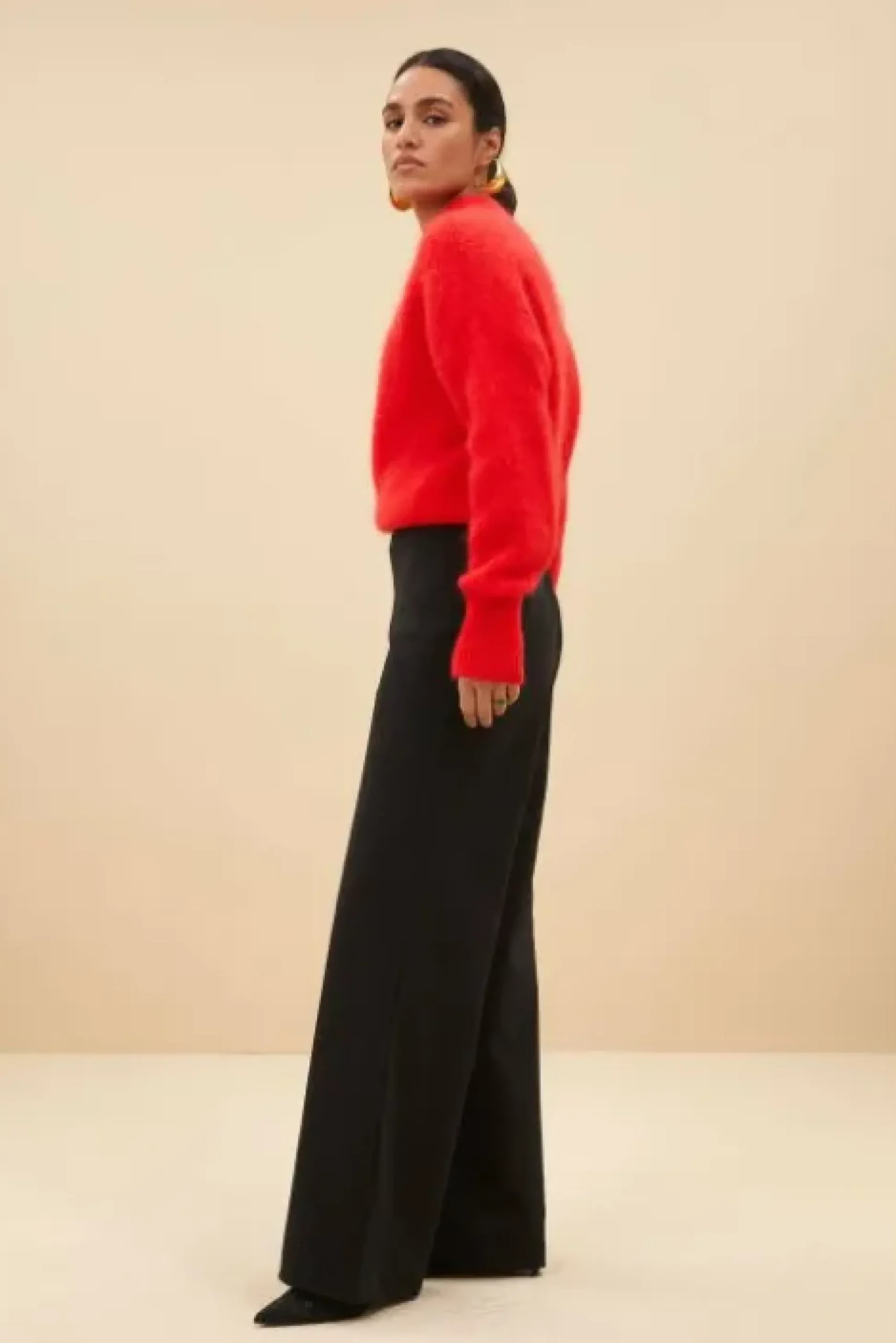 By bar Pantalon<grace pants | black