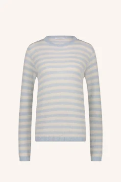 By bar Maillots<gwen thin stripe pullover | blue thin stripe