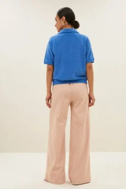 By bar Tops & T-shirts<harper slub top | queens blue