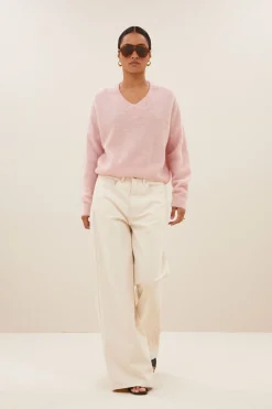 By bar Maillots<isja fine pullover | light pink
