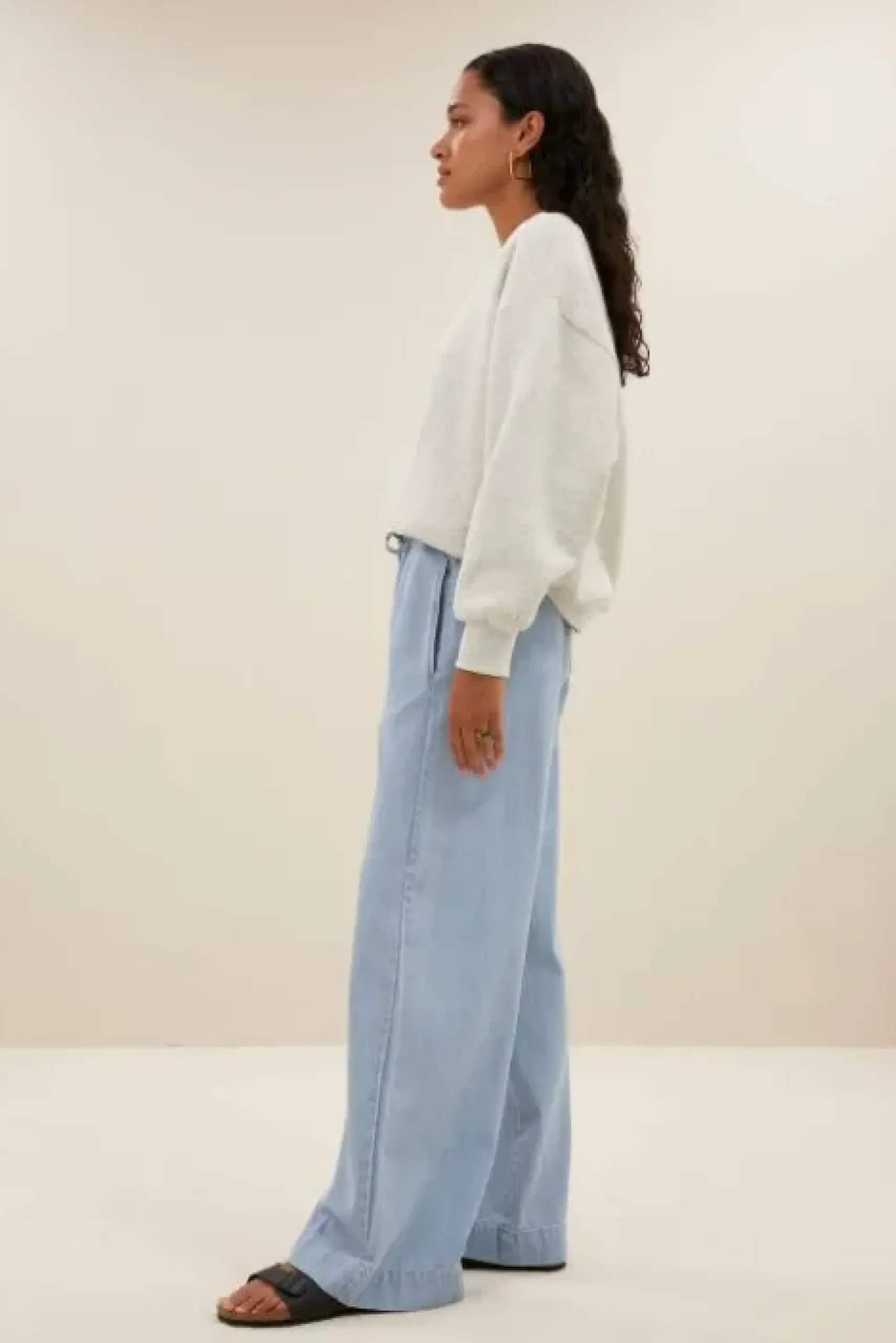 By bar Pantalon<jeff denim pants | light denim