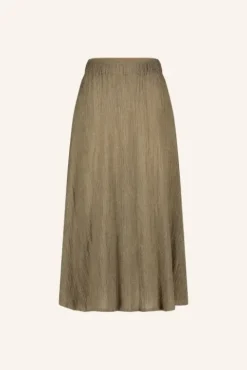 By bar Jupes<juta lurex skirt | gold