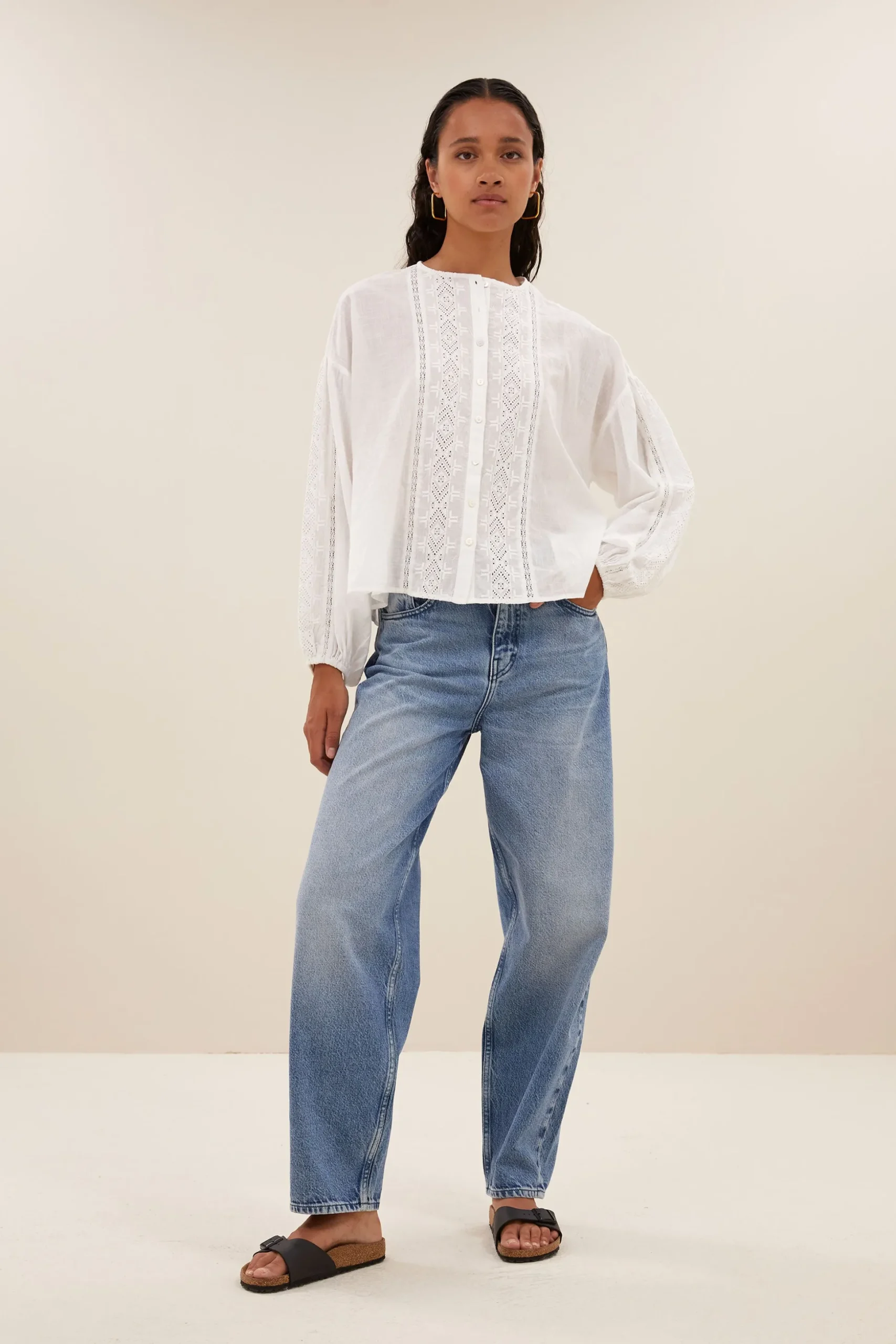By bar Chemisiers<kate blouse | off white