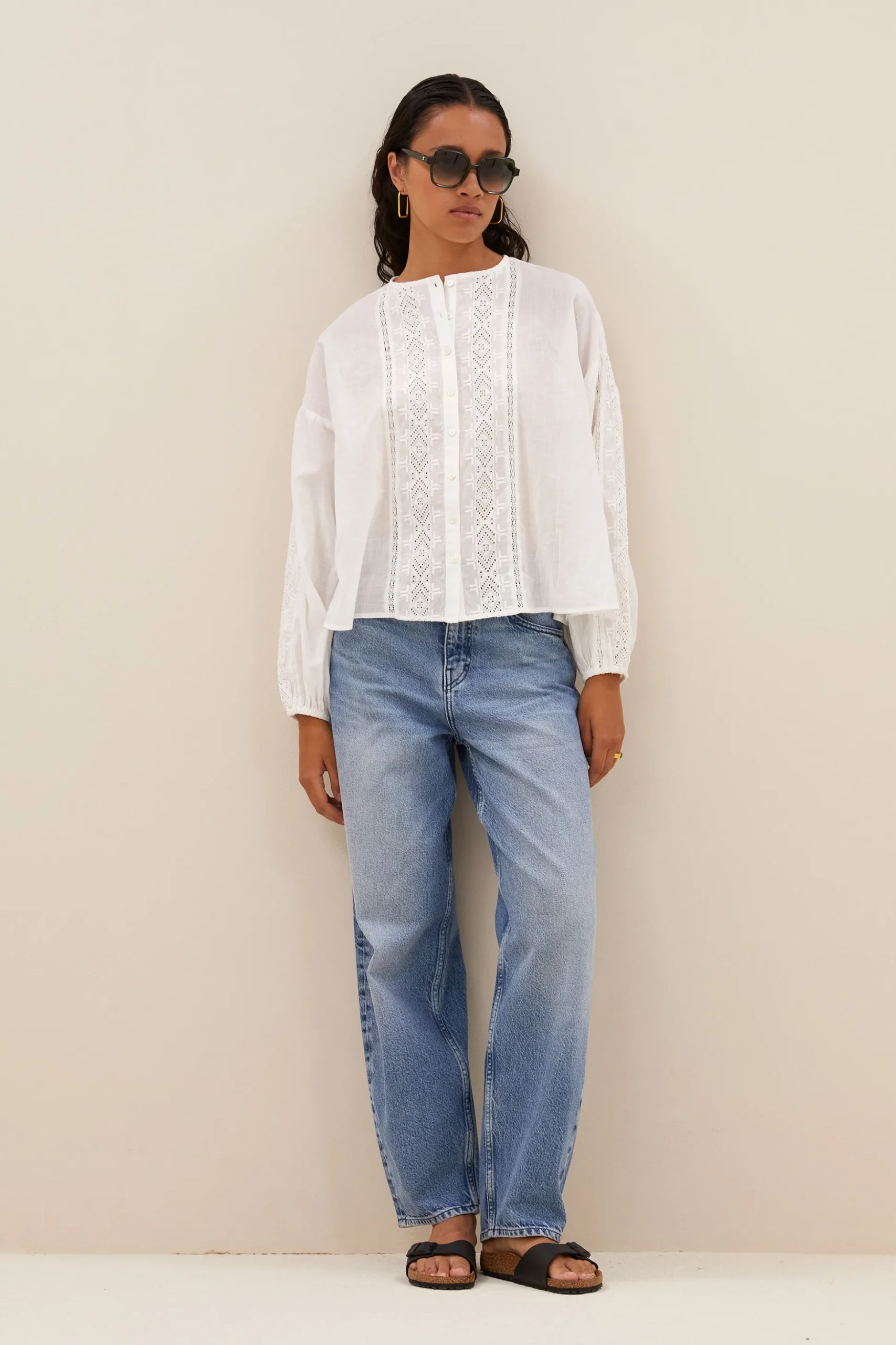 By bar Chemisiers<kate blouse | off white