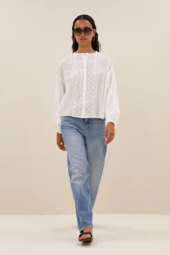 By bar Chemisiers<kate blouse | off white