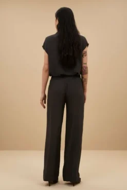 By bar Chemisiers<kiek viscose top | cafe noir