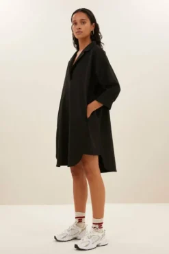 By bar Robes<lea dress | black