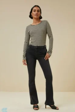 By bar Pantalon<leila lb pant | jet black