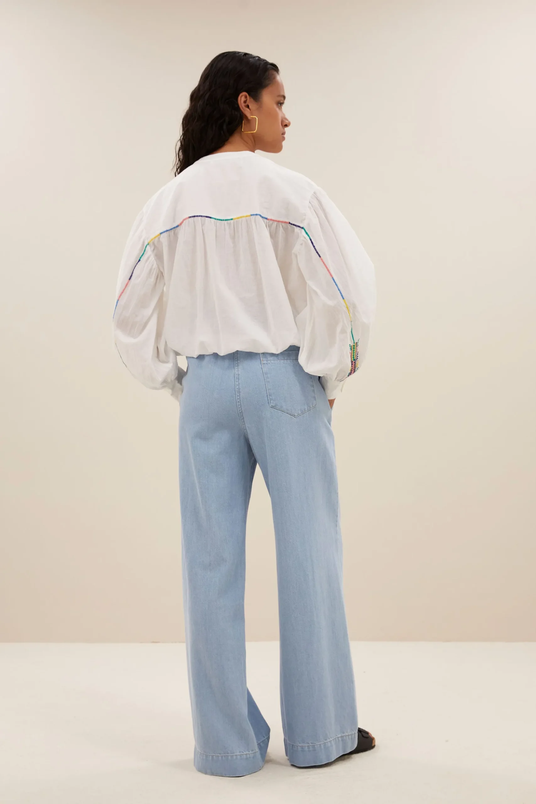 By bar Chemisiers<linn blouse | off white