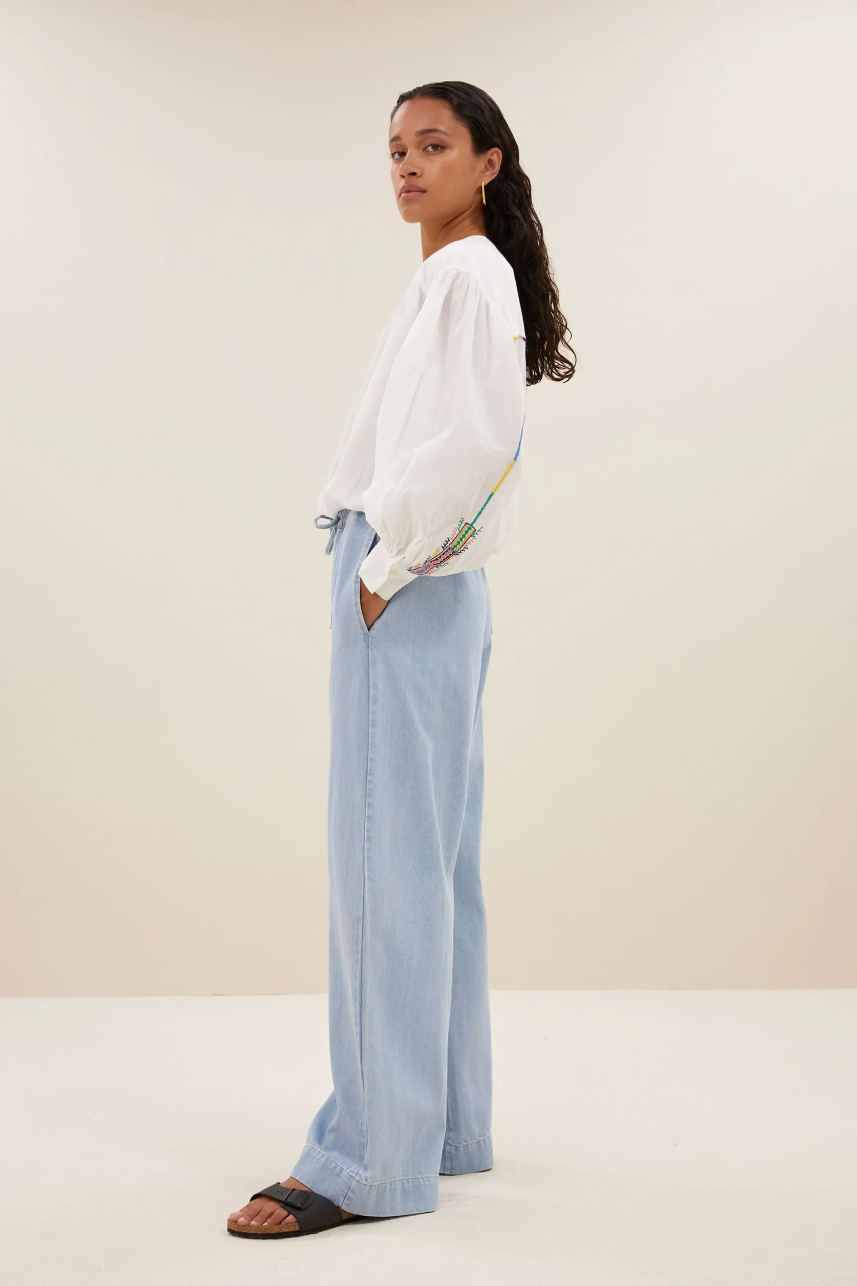 By bar Chemisiers<linn blouse | off white