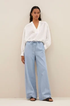 By bar Chemisiers<linn blouse | off white