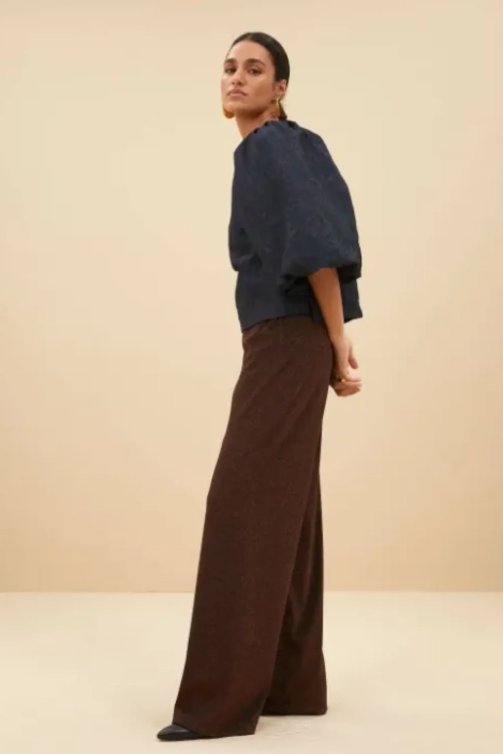 By bar Pantalon<lissa sparkle pants | copper