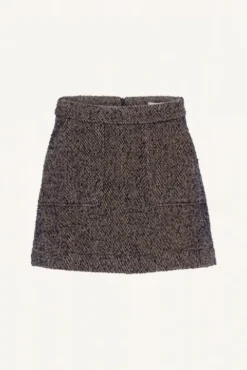 By bar Jupes<lottie tweed skirt | midnight